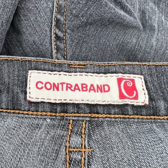 Contraband Frayed Hem Boot Cut Jeans Size 1 Women's - Picture 2 of 7